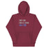 I stand for Peace. I stand against Terrorism. I stand with Israel. Unisex Hoodie - Mainstream Freedom